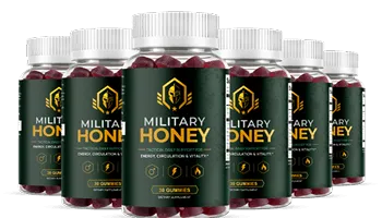 6 Bottles Military Honey
