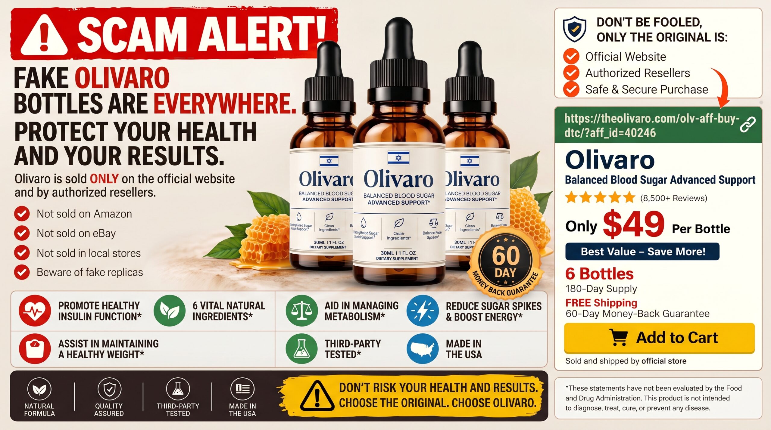 Olivaro Scam Alert