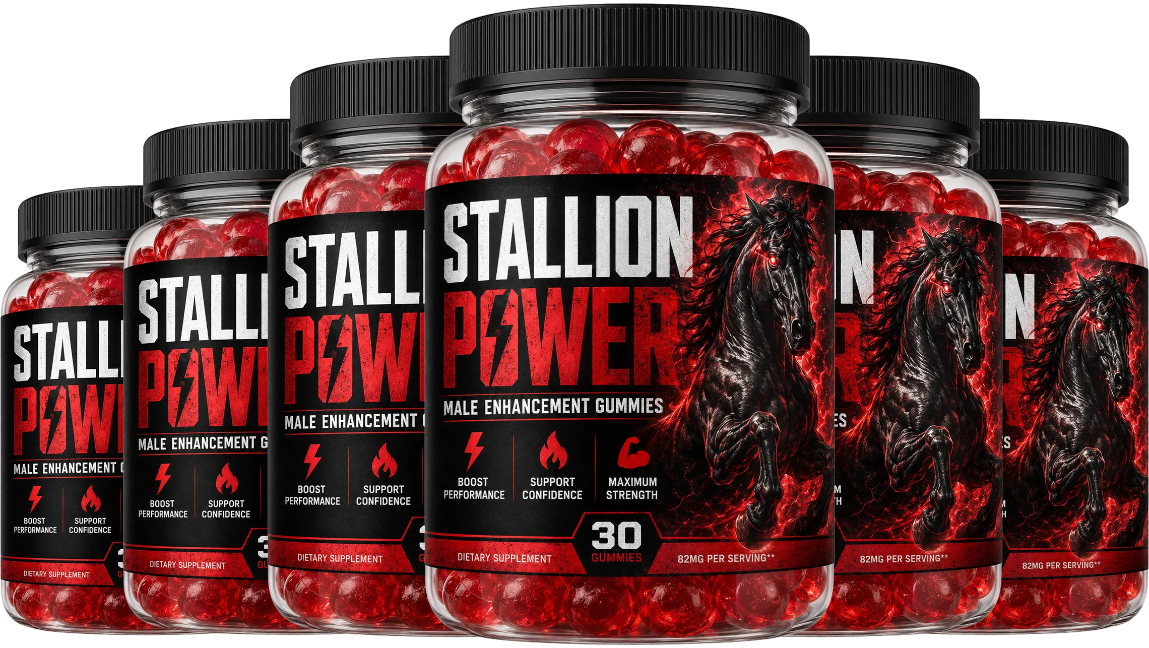 6 Bottles Stallion Power